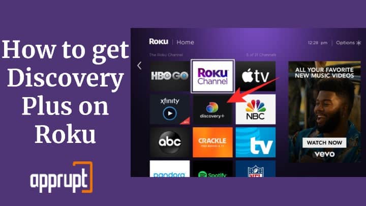 discovery plus on roku	
