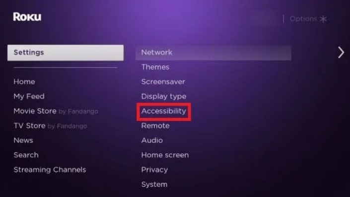 roku subtitles