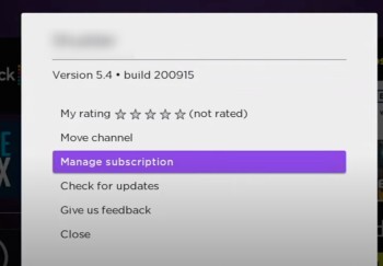 manage subscriptions