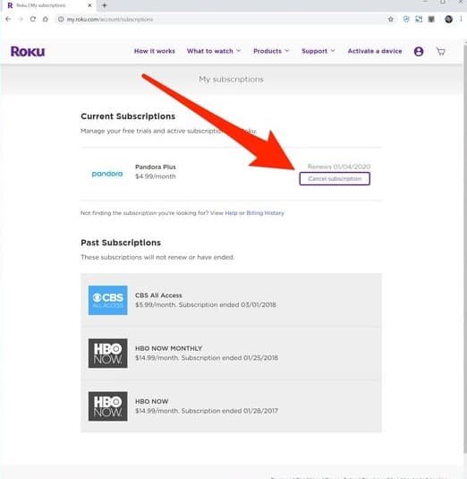 Manage Your Free Trials and Active Subscriptions on Roku 