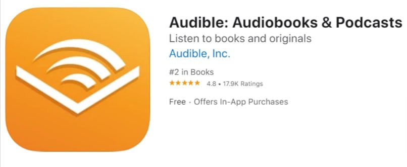 Audible app on the app store