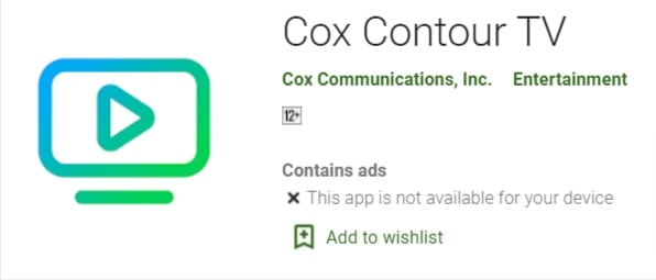 cox contour definition