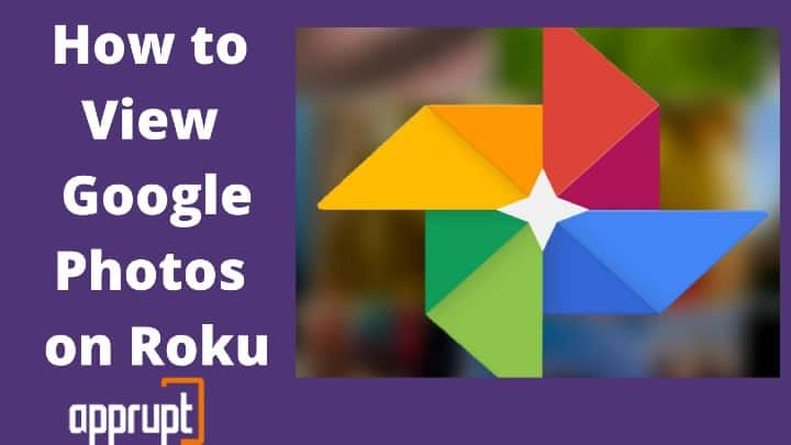 roku how to view google photos screensaver