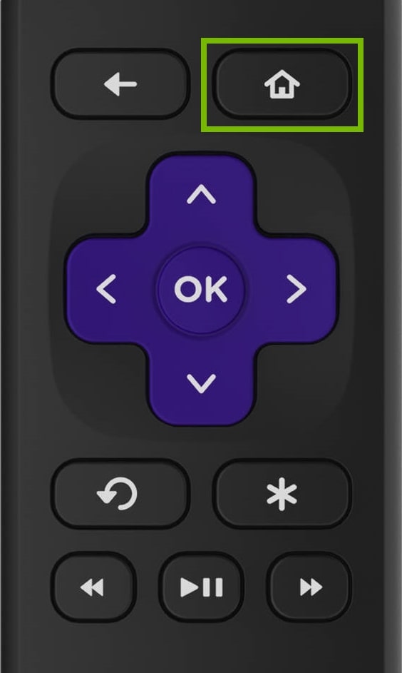 roku home button