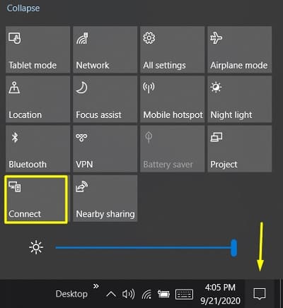 connect Windows 10 to ROKU