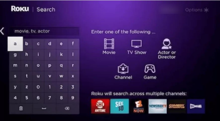 search cnn channel on roku store