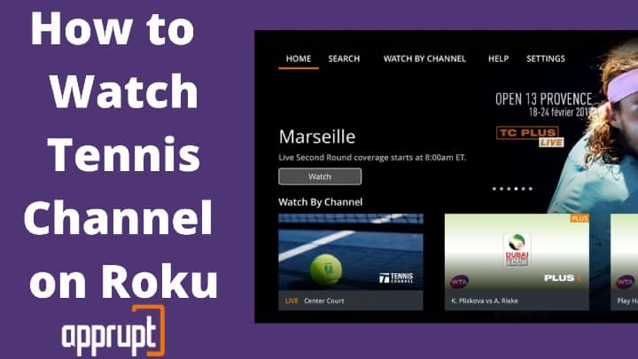 can i get tennis channel plus on roku