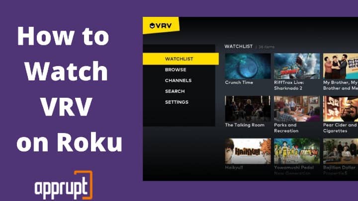 vrv app