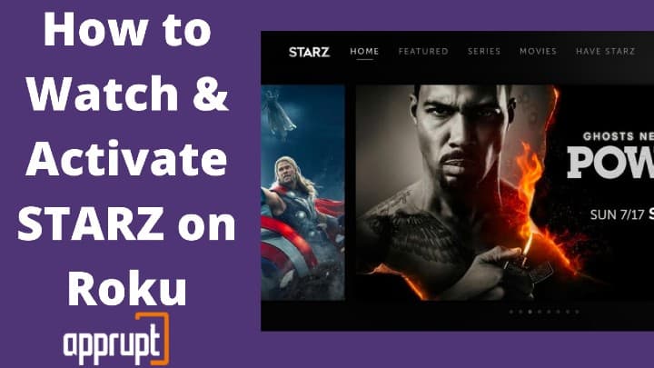 starz app on roku