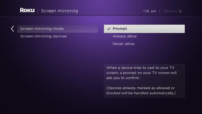 screen mirroring