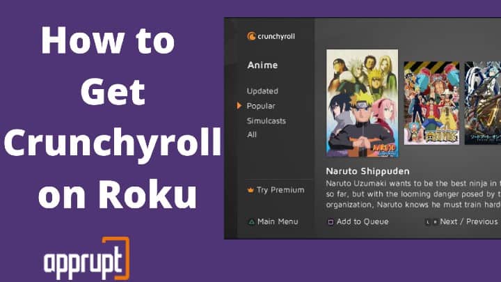 crunchyroll roku