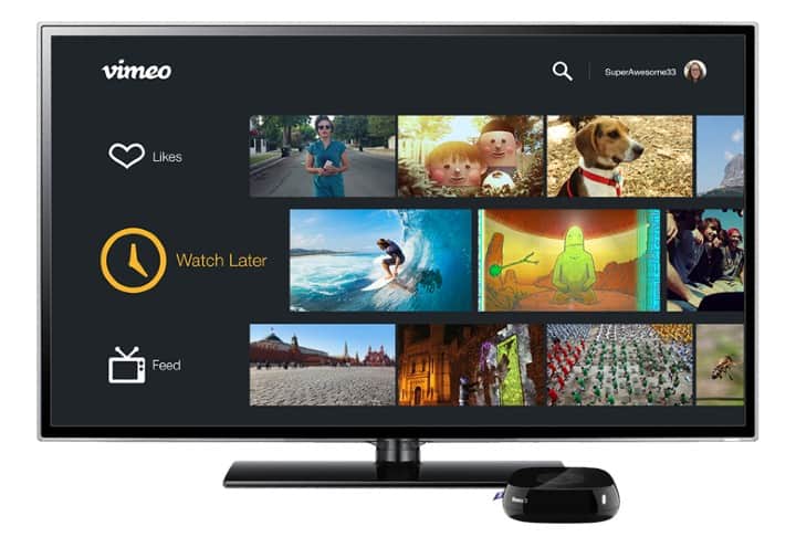 vimeo app on roku