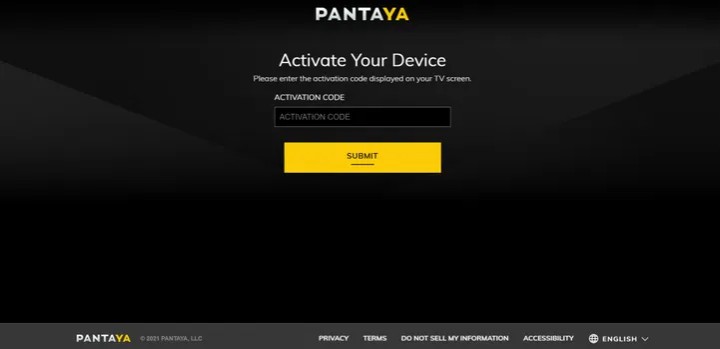 activate pantaya app on roku