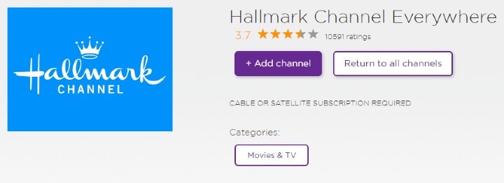 Hallmark Everywhere Channel On Roku 5349698 