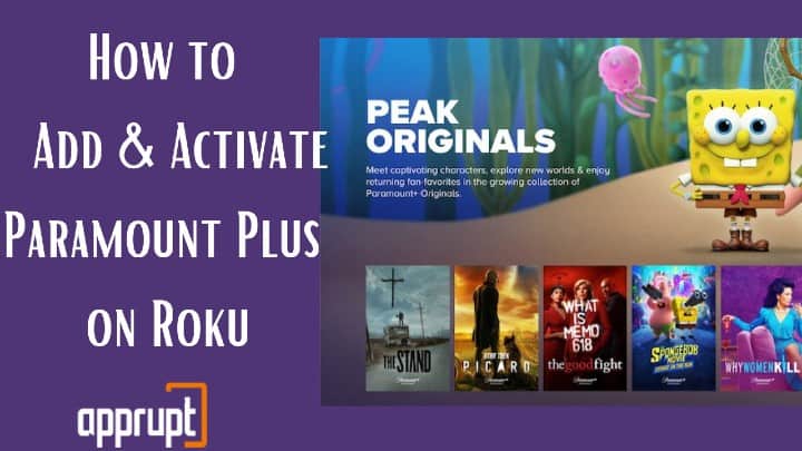 How to Add And Activate Paramount Plus on Roku