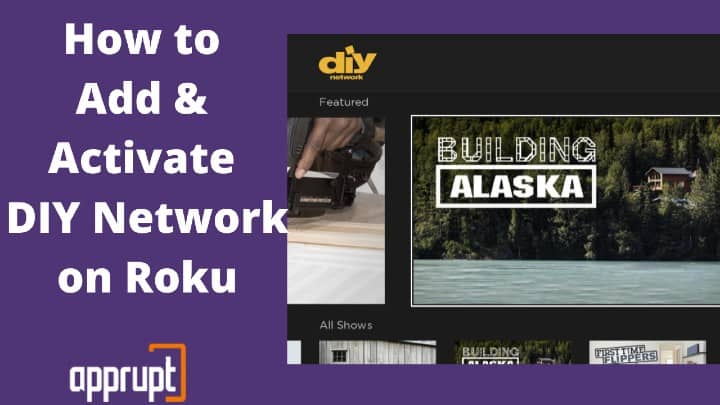 diy network on my roku