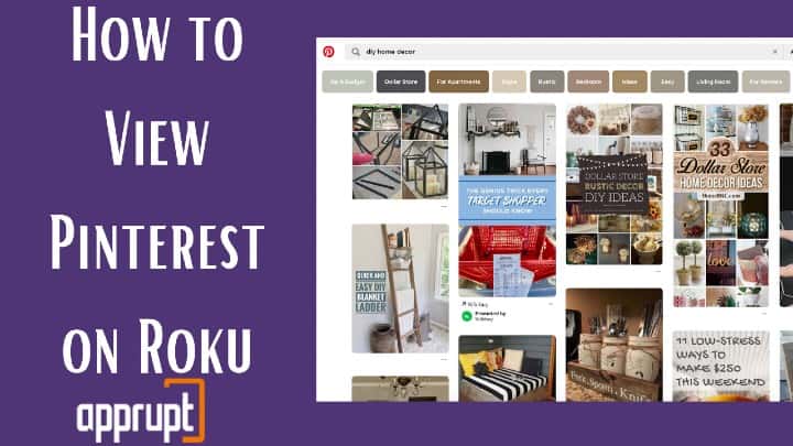 pinterest channel on roku