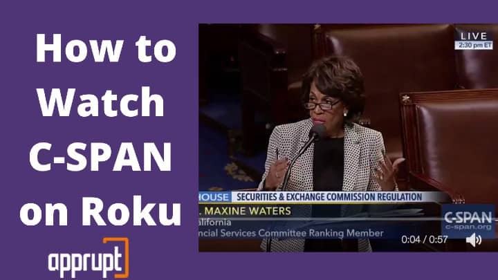 get c-span on roku