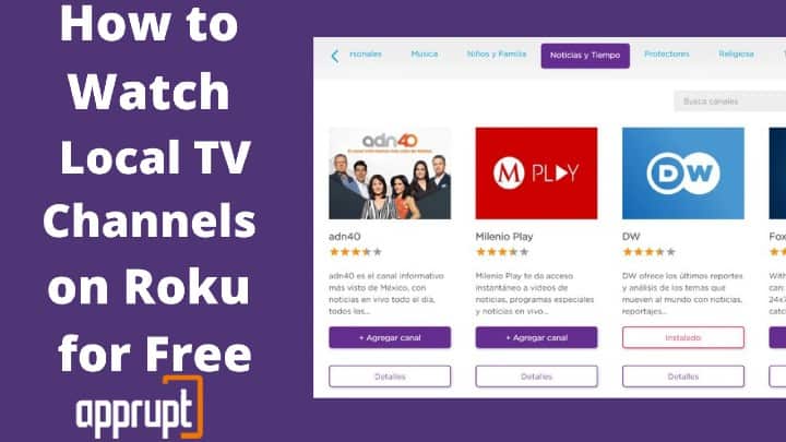 watch local tv channels on roku