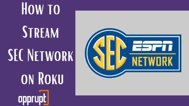 how to watch sec network on roku