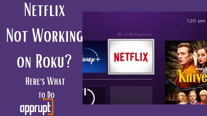 why is netflix not working on my roku tv