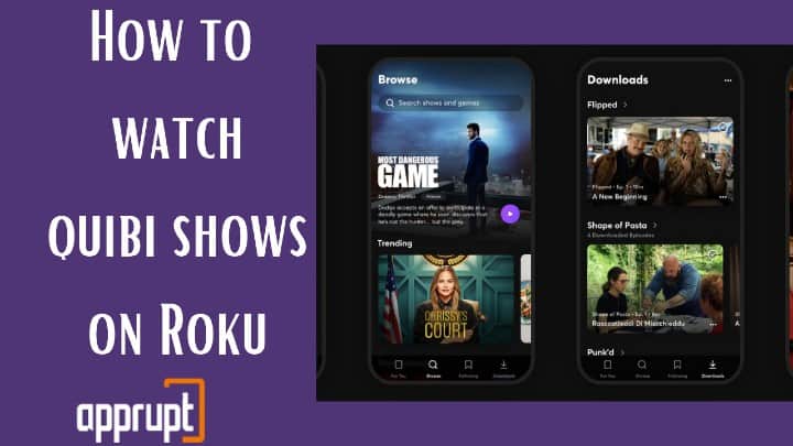 how to watch quibi on roku