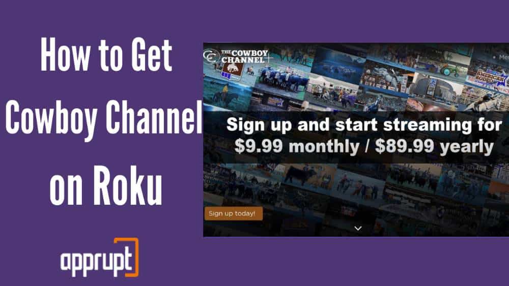 How to Get Cowboy Channel on Roku