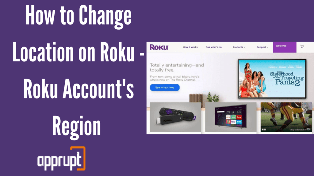 How to Change Location on Roku - Roku Account's Region 