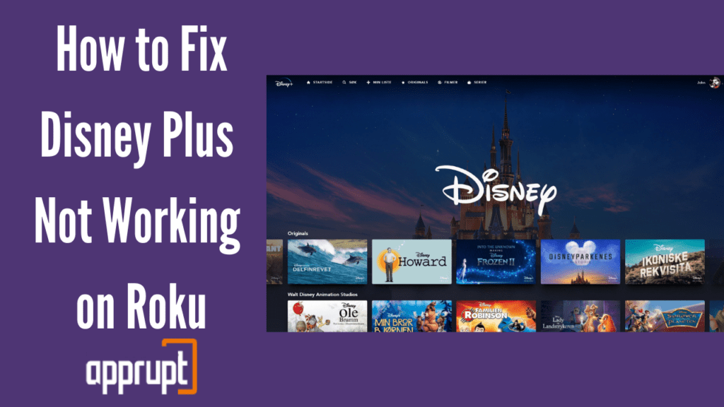 How to Fix Disney Plus Not Working on Roku