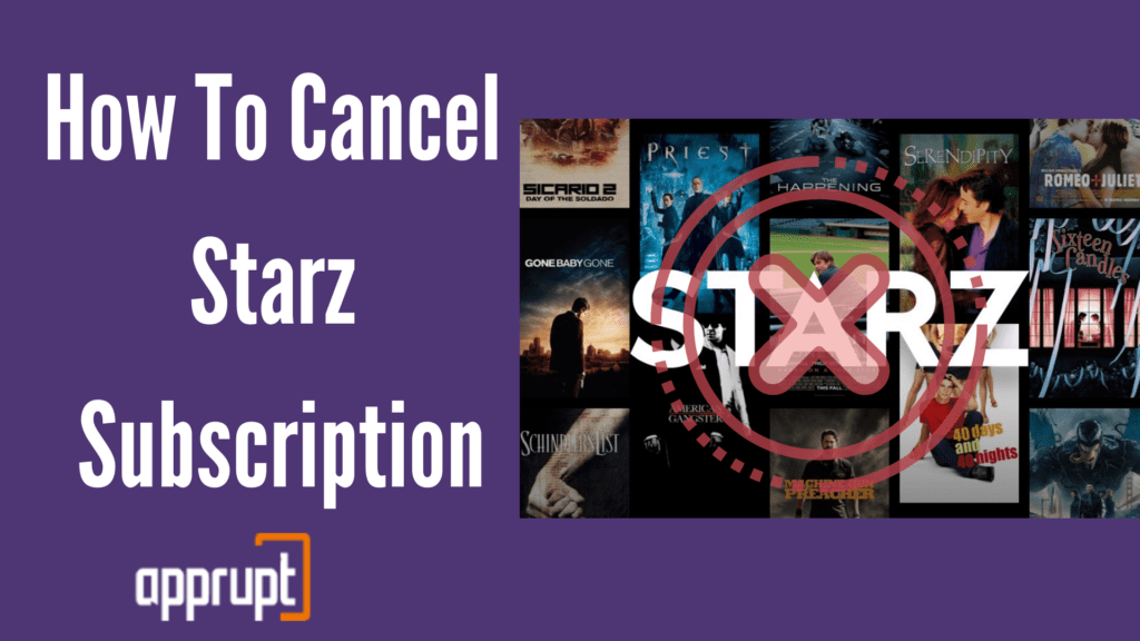 How To Cancel Starz Subscription