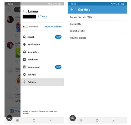How to contact Venmo if your payment is not returned
